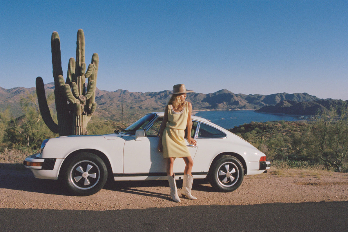 SUNBATHING IN ARIZONA