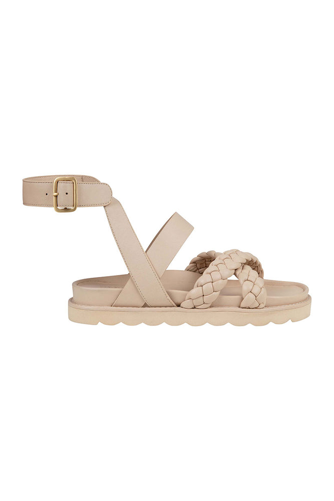 Alexa Plaited Leather Sandals