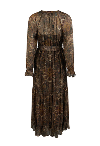 damask-button-through-gown-dress