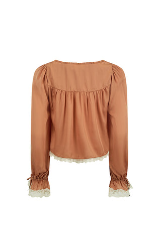 Poison Peach Blouse