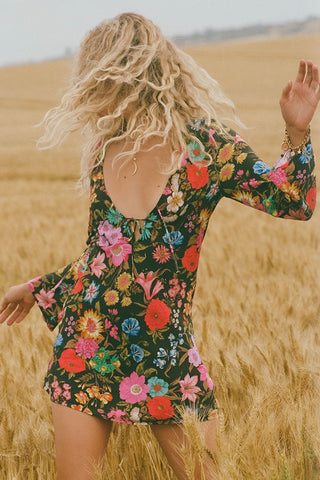 Valley of the Dolls Bias Mini Dress