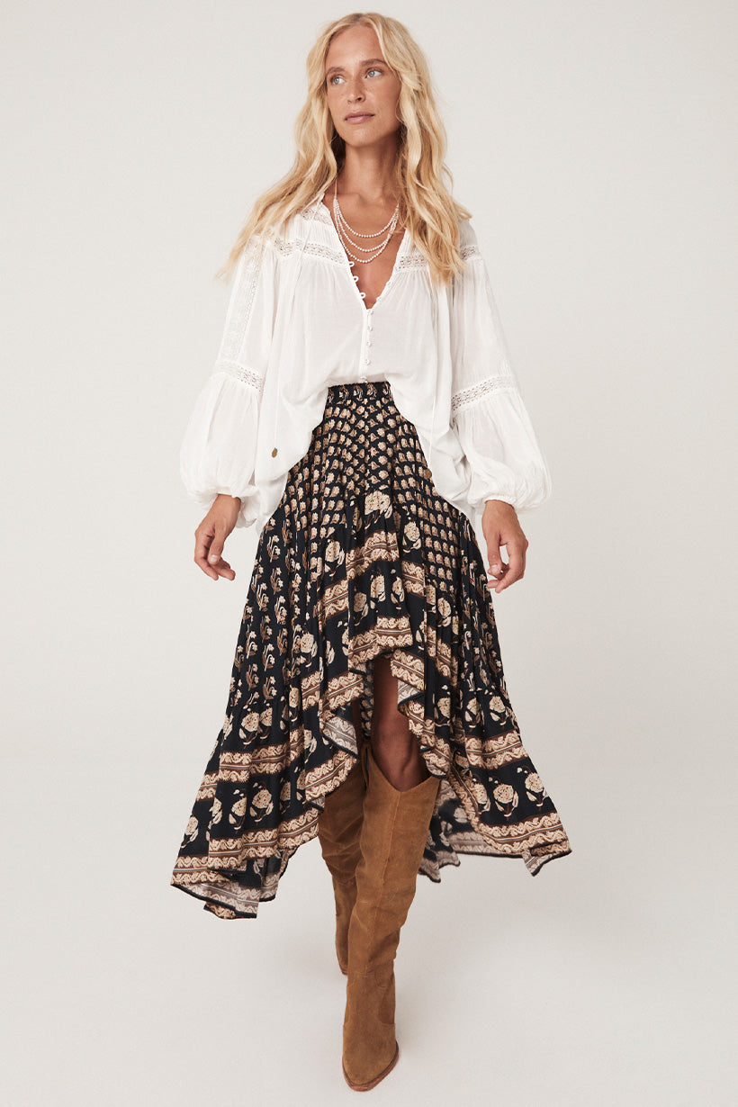 Bohemian Royale Castaway Skirt