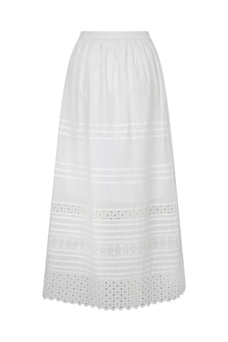 Love in the Afternoon Lace Maxi Skirt